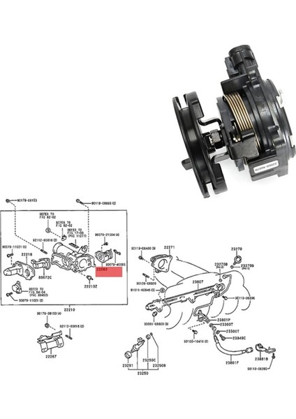 2206046070 Gaz Kelebeği Gövdesi Seviye Lexus GS300 IS300 6 Silindir 2000-2005 3 0l Gaz Kelebeği Konum (Yurt Dışından) fırsatları