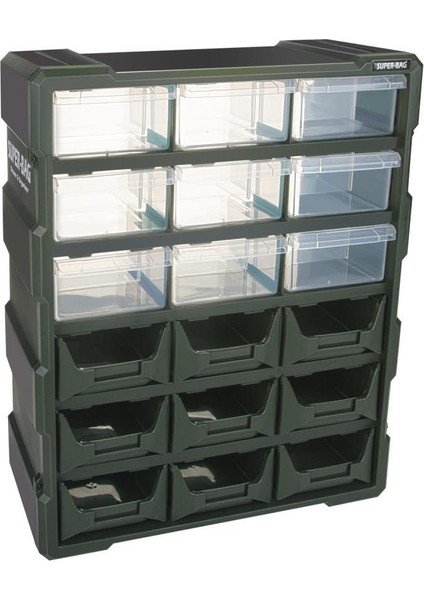 Süper Bag ASR-6011 Monoblok Avadanlıklı Çekmece Seti 18'li fiyatları