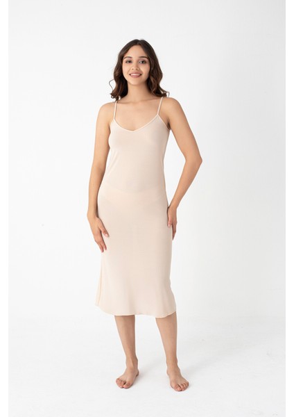 Ten Rengi V Yaka Elbise Kombinezon