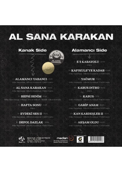 Karakan - Al Sana Karakan (Plak) fiyatları