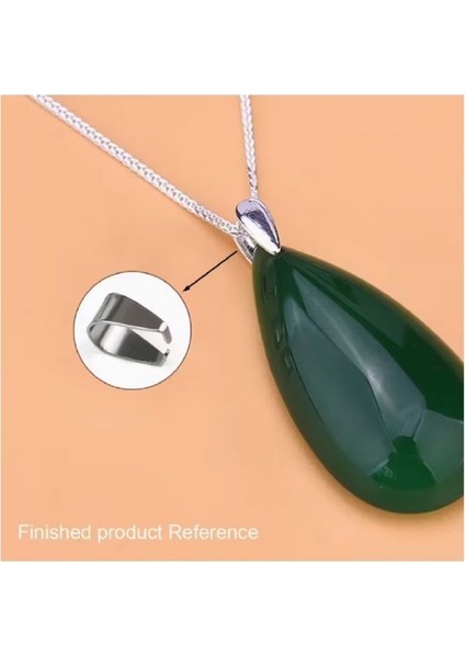 Takı Tamirat&yenilme Seti (10 Kitlenebilir U Toka Kolye Ucu & 5 Adet Kolye Halatı ) fırsatları