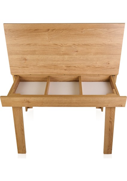 Akın Lüx Açılır Masa - Karina Meşe - 100 cm