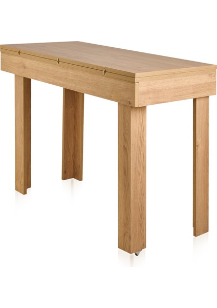 Akın Lüx Açılır Masa - Karina Meşe - 100 cm