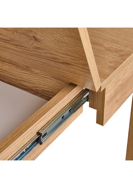 Akın Lüx Açılır Masa - Karina Meşe - 100 cm