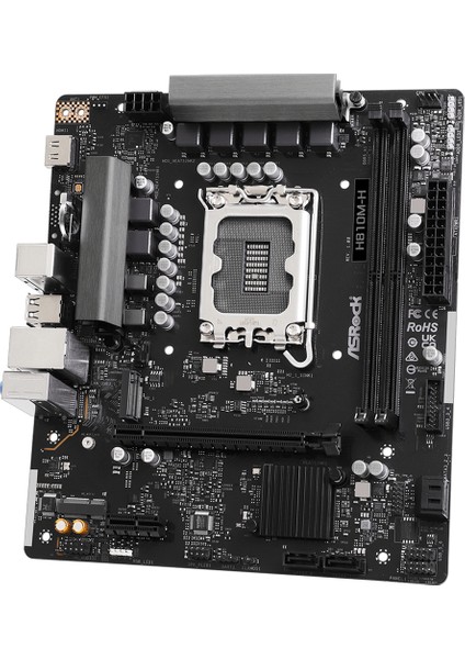H810M-H 6400MHZ Ddr5 Soket 1851 M.2 USB 3.2 HDMI Matx Anakart fırsatları