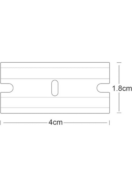 Ekran Oca Temizleme Plastik Jilet (100 Lü Paket) fiyatları
