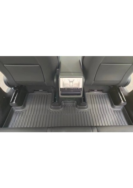 Tesla Model Y Juniper Uyumlu Premium Havuzlu Tpe Paspas –geri Dönüştürülmemiş Saf Tpe Malzeme,3,5 mm