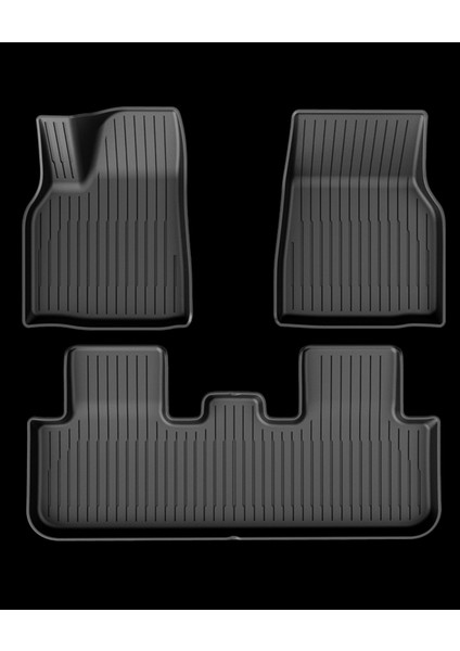 Tesla Model Y Juniper Uyumlu Premium Havuzlu Tpe Paspas –geri Dönüştürülmemiş Saf Tpe Malzeme,3,5 mm indirimleri