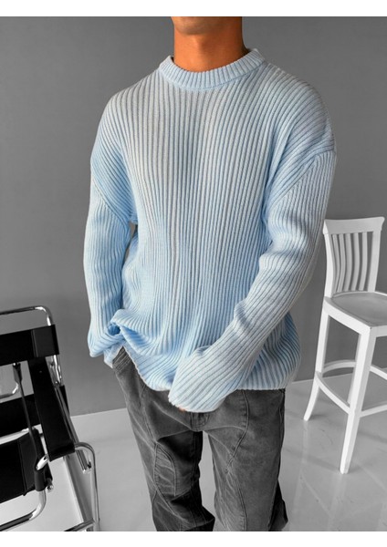 Erkek Regular Fit Kazak Bebek Mavi fırsatları