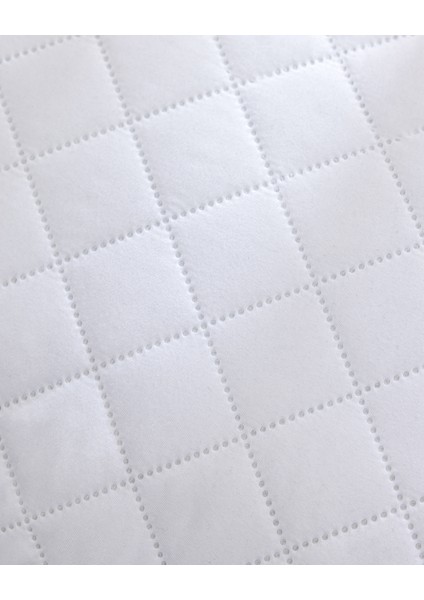 Klimalı Yastık - Beyaz/açık Gri - 50x70 Cm