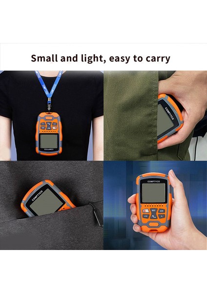 2x Comptyco Mini Optik Güç Ölçer Aua-M7 Opm Fiber Optik Kablo Test Cihazı -70DBM-+10DBM Sc/fc/st Evrensel Arayüz Konnektörü (Yurt Dışından) modelleri