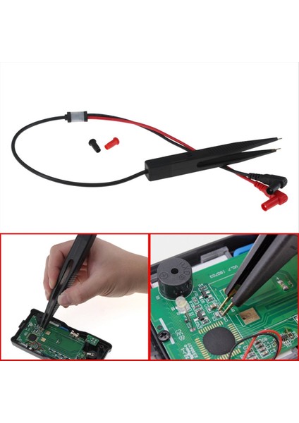 Smd Smt Chıp Test Klipsi Kapasitans Endüktans Direnç Ölçümü Için Multimetre Prob Cıvarları Çok Kullanım Test Aracı (Yurt Dışından) indirimleri