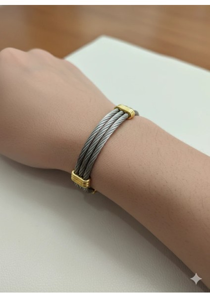 Çelik Kelepçe Bileklik