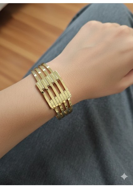 Çelik Kelepçe Bileklik