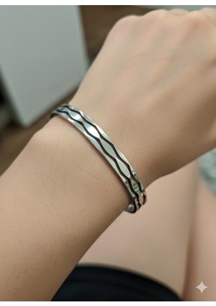 Çelik Kelepçe Bileklik