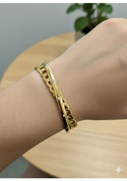 Çelik Kelepçe Bileklik