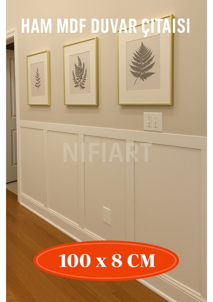 Iskandinav Duvar Çıtası 100CM x 8 cm (5 Adet) Çocuk Odası Duvar Dekorasyonu , Duvar Çıtası fiyatları