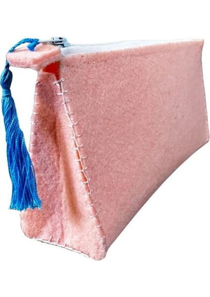 2800 El Yapımı Maat Desen Kanaviçe Işlemeli Keçe Kalem / Makyaj Çantası indirimleri