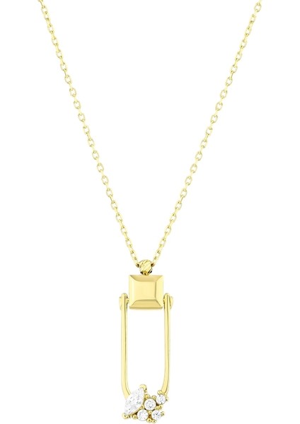 Altın Tasarım Kolye - 14K fiyatları