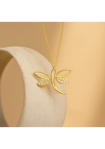 14 Ayar Altın Yusufçuk Kolye modelleri