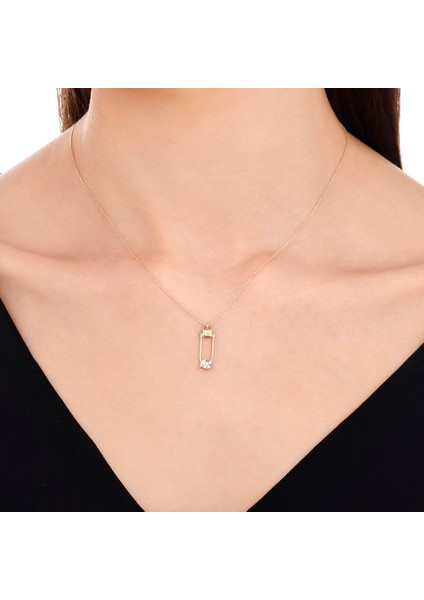 Altın Tasarım Kolye - 14K modelleri