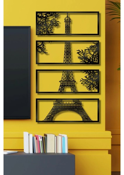 Duvar Dekorasyonu Mdf Eyfel 70X110CM Dekor Tablo fiyatları