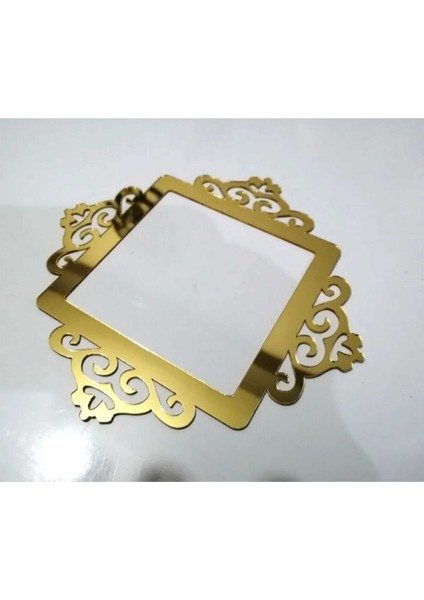 Dekoratif Pleksi Priz Anahtar Çerçevesi Priz Kenarı Süsü Gold Akrilik fiyatları