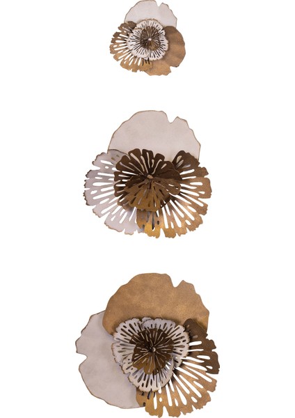 Dekorenzo Name Metal Duvar Tablosu, Ev Ofis Duvar Panosu (6 Parça)