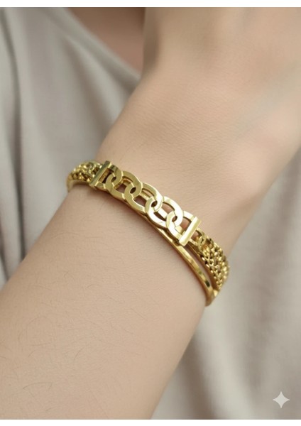 Çelik Kelepçe Bileklik