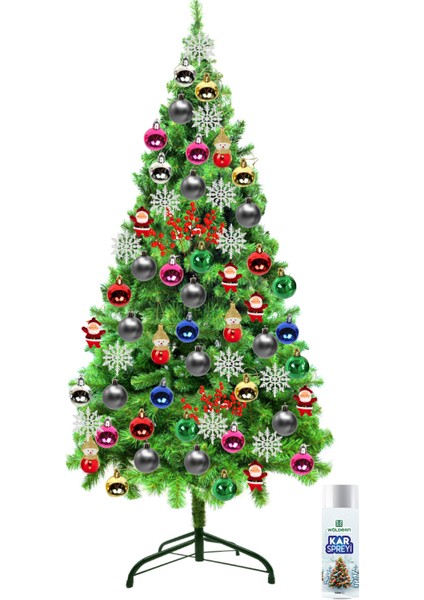 Premium 70 Parça Yılbaşı Karışık Çam Ağacı Süs Set fiyatları