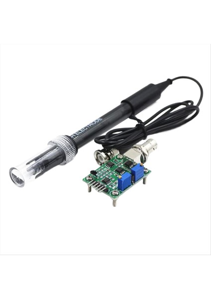 Arduino Için Ph , Ph0-14 Değer Algılama Sensör Modülü + Ph Elektrot Probu Bnc, Ph Uno, Arduino Kiti Için Ph (Yurt Dışından)