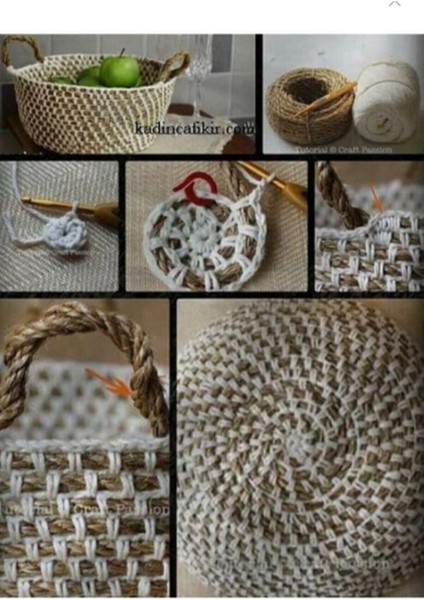 Jüt Halat Dekor Ipi 6 mm 25 Metre Ip Halat Ip Hasır Ip Jüt Kendir Ip Jüt Çuval Ip fiyatları