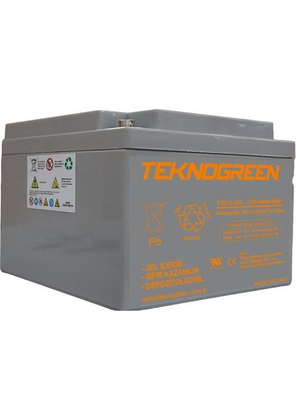 12V 24AH Jel Akü (K.2) fiyatları