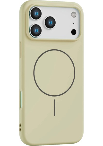 Apple iPhone 17 Pro Jully Magsafe Kapak - Bej indirimleri