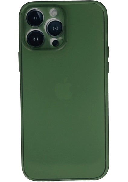 Apple iPhone 13 Pro Kılıf Pp Ultra Ince Kapak - Yeşil