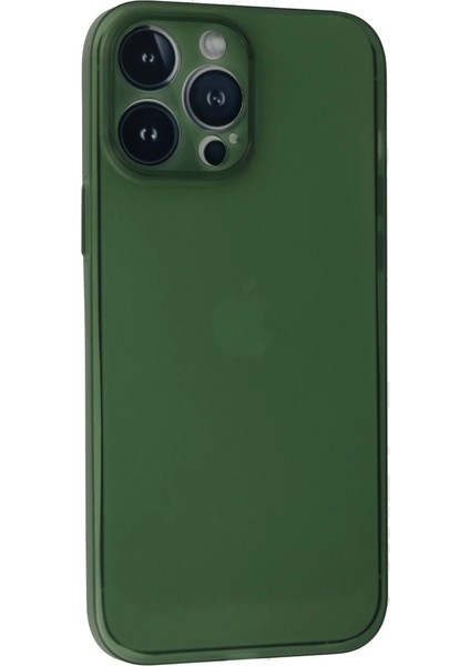 Apple iPhone 13 Pro Kılıf Pp Ultra Ince Kapak - Yeşil modelleri