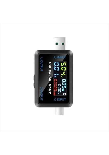 USB Tip-C Test Cihazı Dc Dijital Voltmetre Amperimetro Akım Voltaj Amper Ammetre Dedektörü Güç Bankası Şarj Cihazı Göstergesi (Yurt Dışından) fiyatları