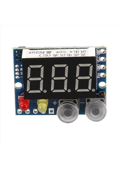 2x Dc 0-100V LED Dijital Voltmetre Buzzer Alarm Pil Göstergesi 5V 12V 24V Voltaj Ölçer Test Cihazı Şarj Monitörü (Yurt Dışından) modelleri