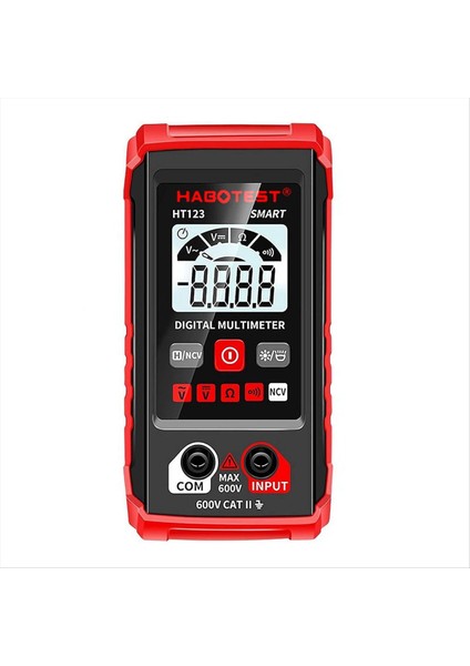 Habotest Akıllı Dijital Multimetre Otomatik Dijital Multimetre 4000 Sayım Otomatik Dijital Multimetre Dijital Multimetre (Yurt Dışından)
