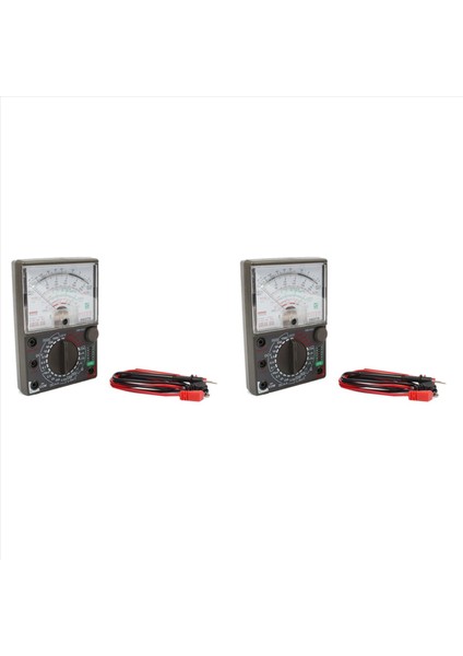 2x Analog Multimetre DE-960TR Ac Dc Volt Ohm Akım Testi Elektrik Multitester (Yurt Dışından)
