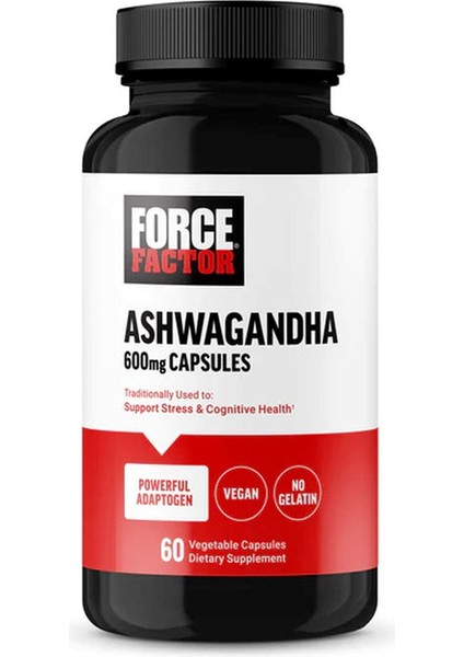 Ashw Adaptogens To Support Stress And Cognitive Health 600MG - 60 Bitkisel Kapsül