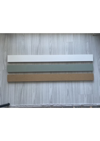 Iskandinav Dekoratif Duvar Çıtası, Tek Yüz Beyaz Ahşap Tek Yüz Boyanabilir Ham Mdf modelleri