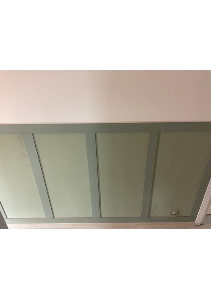 Iskandinav Dekoratif Duvar Çıtası, Tek Yüz Beyaz Ahşap Tek Yüz Boyanabilir Ham Mdf fırsatları