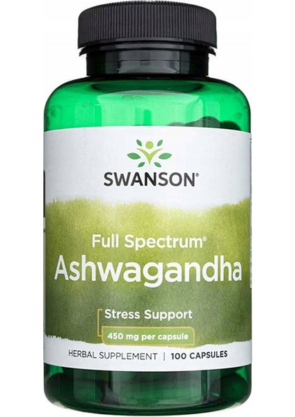 Ashw 450 Mg 100 Kapsül