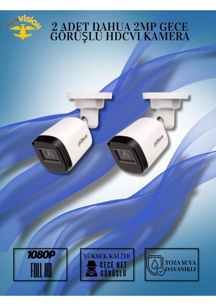 2mp 2kameralı Hdcvı Set fiyatları