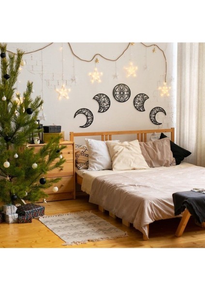 Ay Döngüleri Dekoratif Duvar Tablosu - Duvar Dekoru