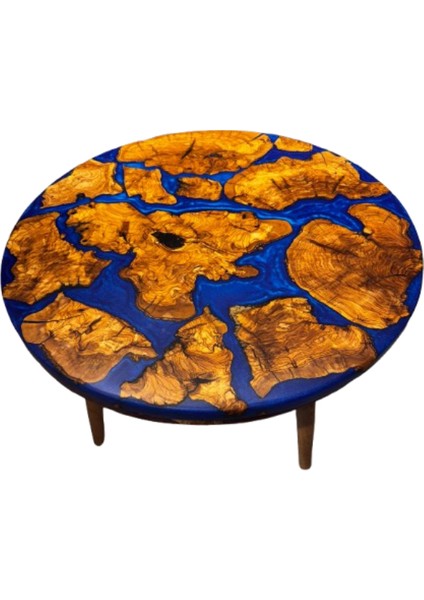 Ahşap & Epoksi Orta Sehpa fiyatları