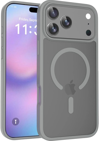 Apple iPhone 17 Pro Max Jota Magsafe Kapak - Titan Gri indirimleri
