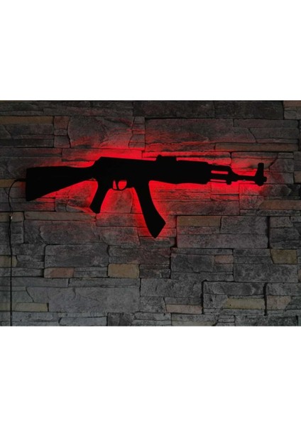 LED Işıklı Ahşap Keleşli Dekor Tablo, Çocuk Odası ve Ev Için Şık Hediye modelleri