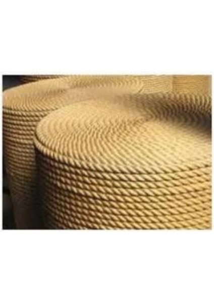 6mm Jüt Halat Kendir Urgan Halat Ip 30 Metre